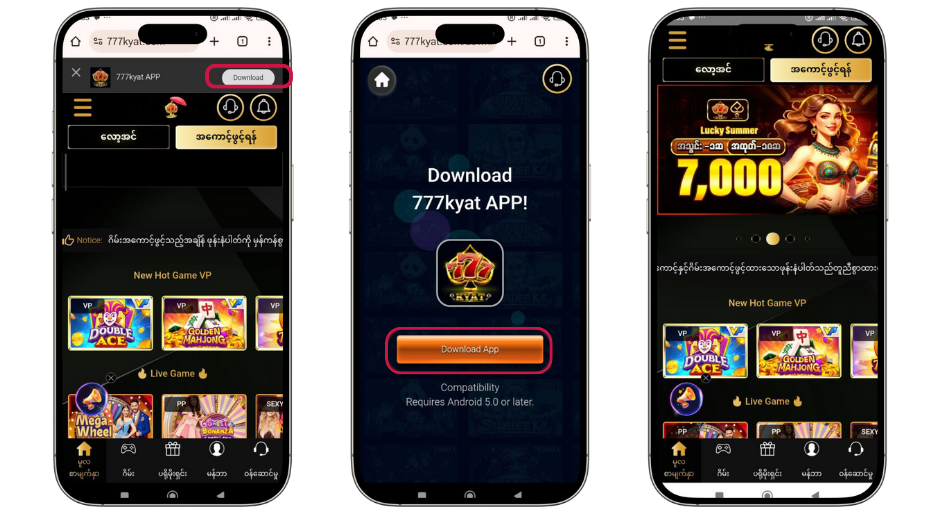 777Kyat App